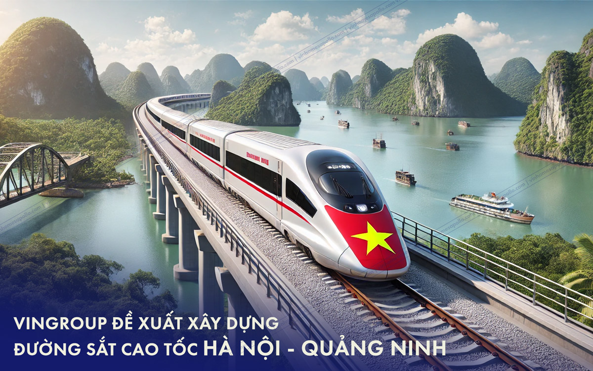 Vingroup duong sat Ha Noi Quang Ninh