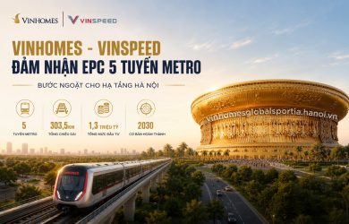 Vinhomes trien khai Metro Hanoi