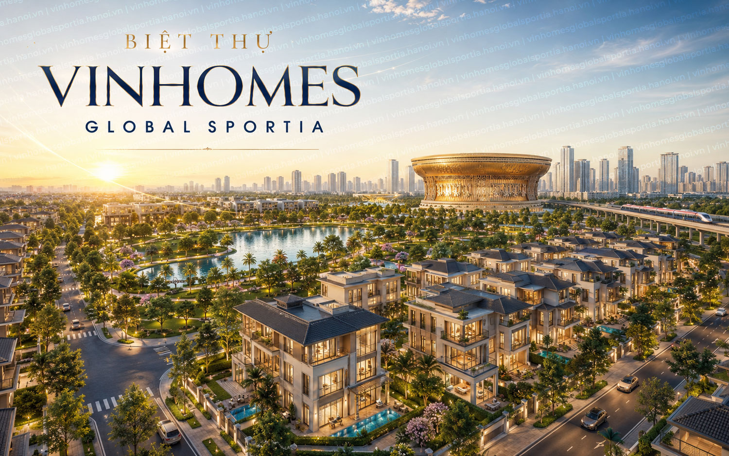 Biet thu Vinhomes Global Sportia