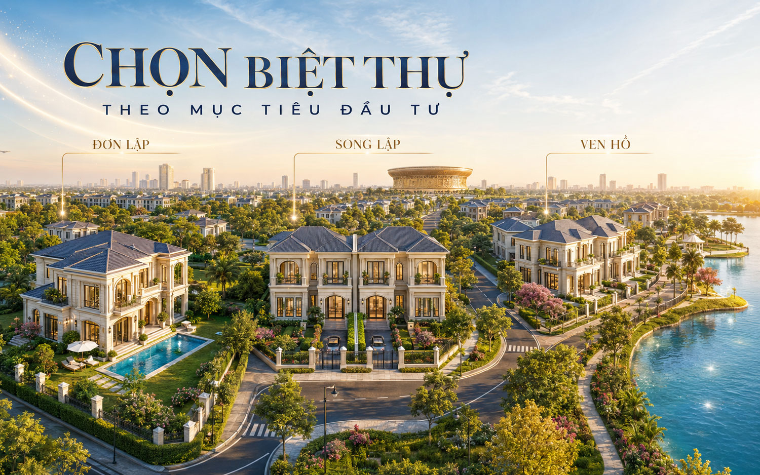 Chon biet thu Vinhomes Global Sportia