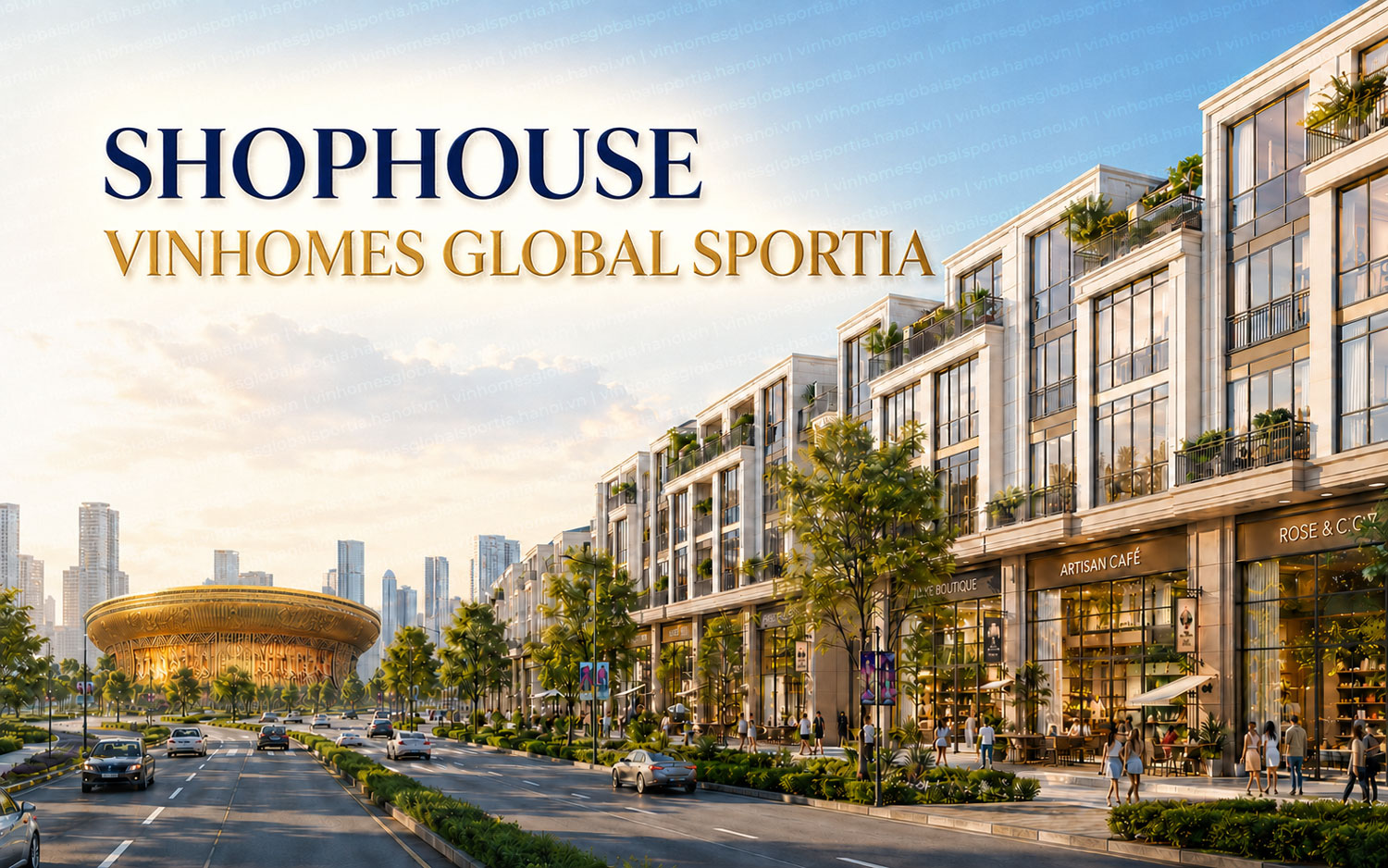 Shophouse Vinhomes Global Sportia