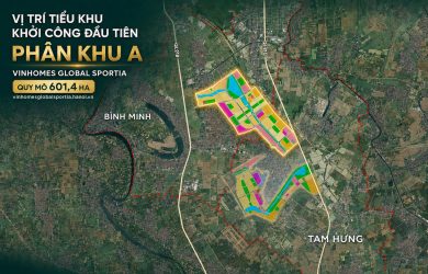 Vi tri tieu khu phan khu A Vinhomes Global Sportia