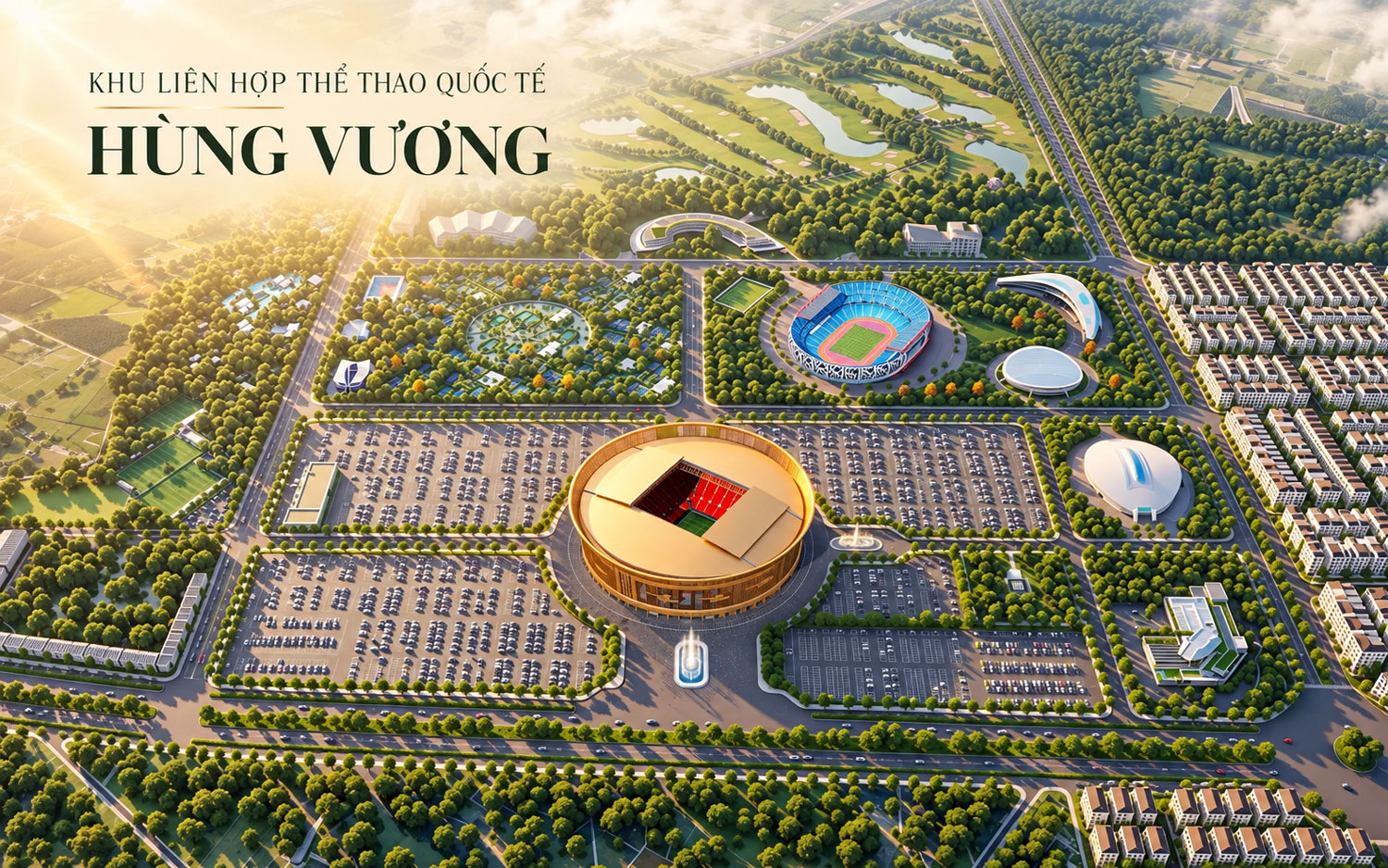 Khu lien hiep the thao quoc te Hung Vuong