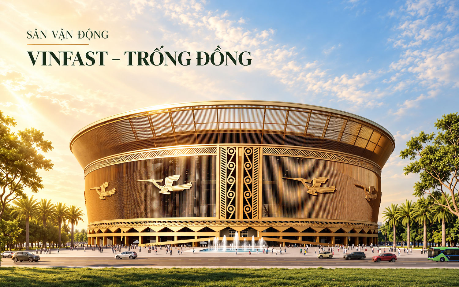 sân vận động Vinfast Trống Đồng